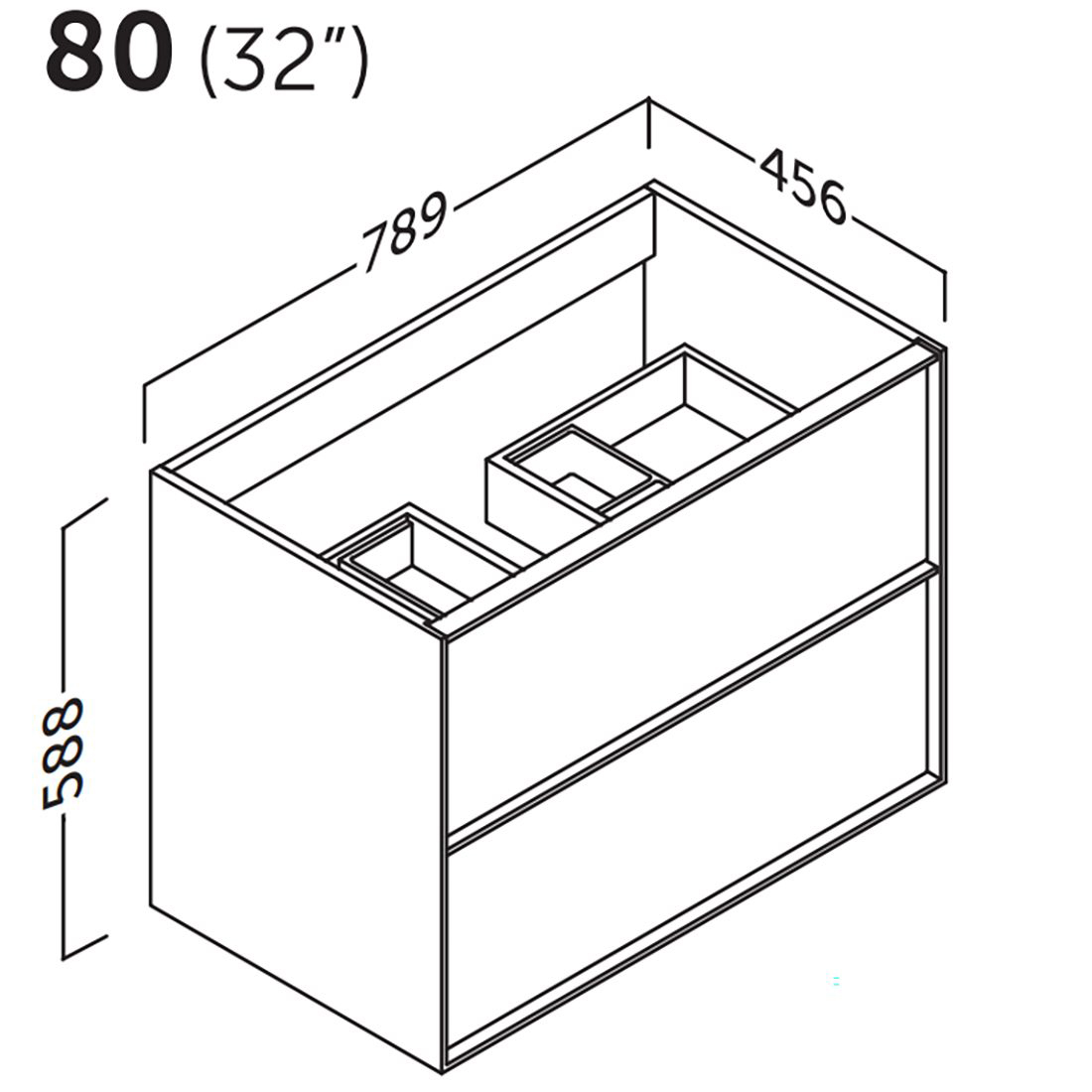 Tvättställsskåp Tenfors Nordlig med Tvättställ
