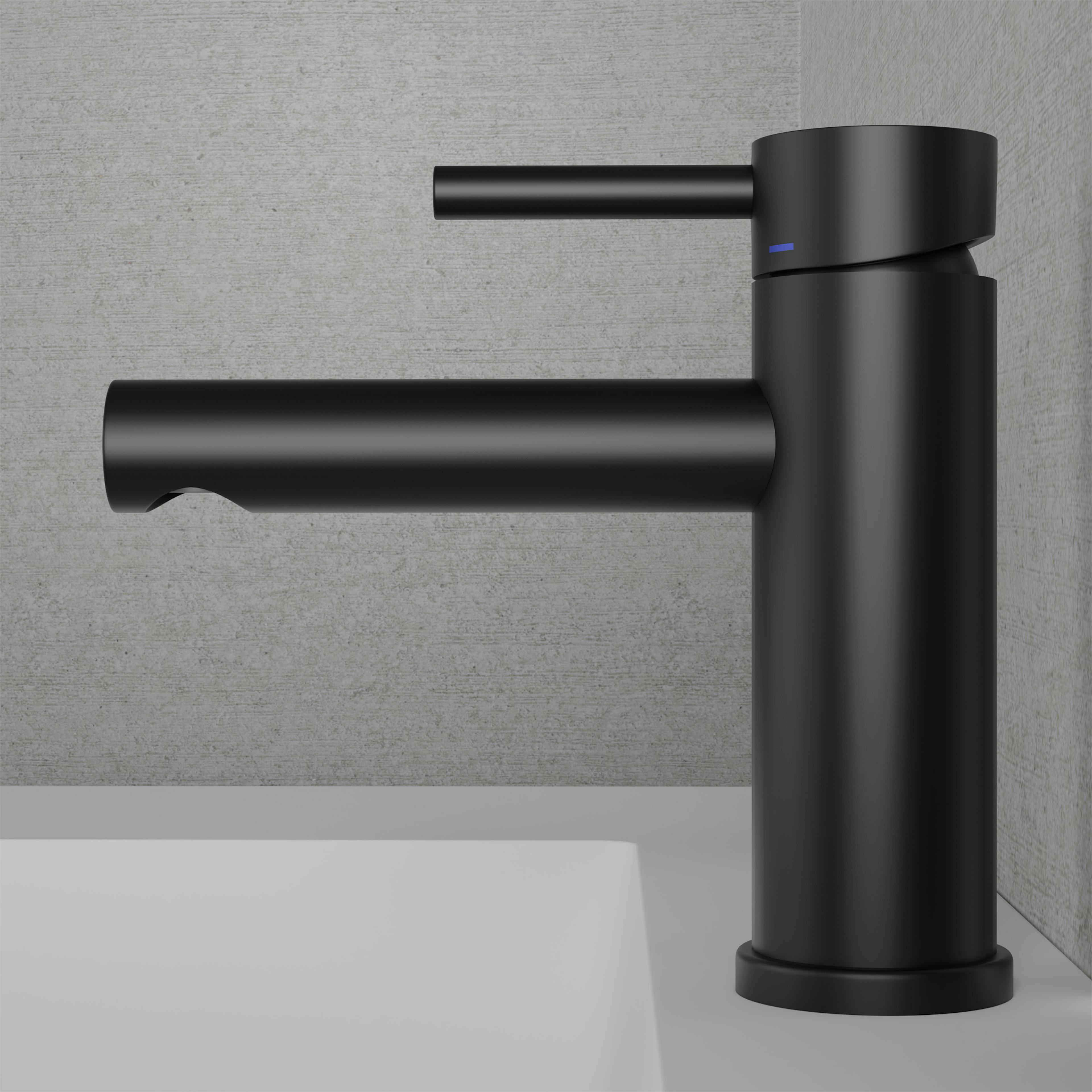 Tvättställsblandare Scandtap Steel Clear