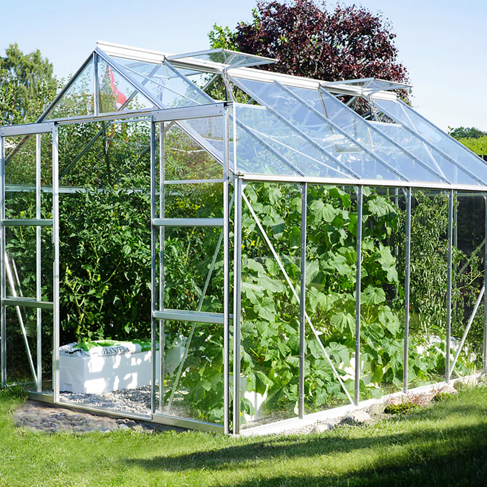 Växthus Vitavia Uranus 9,9 m2 med Sockel