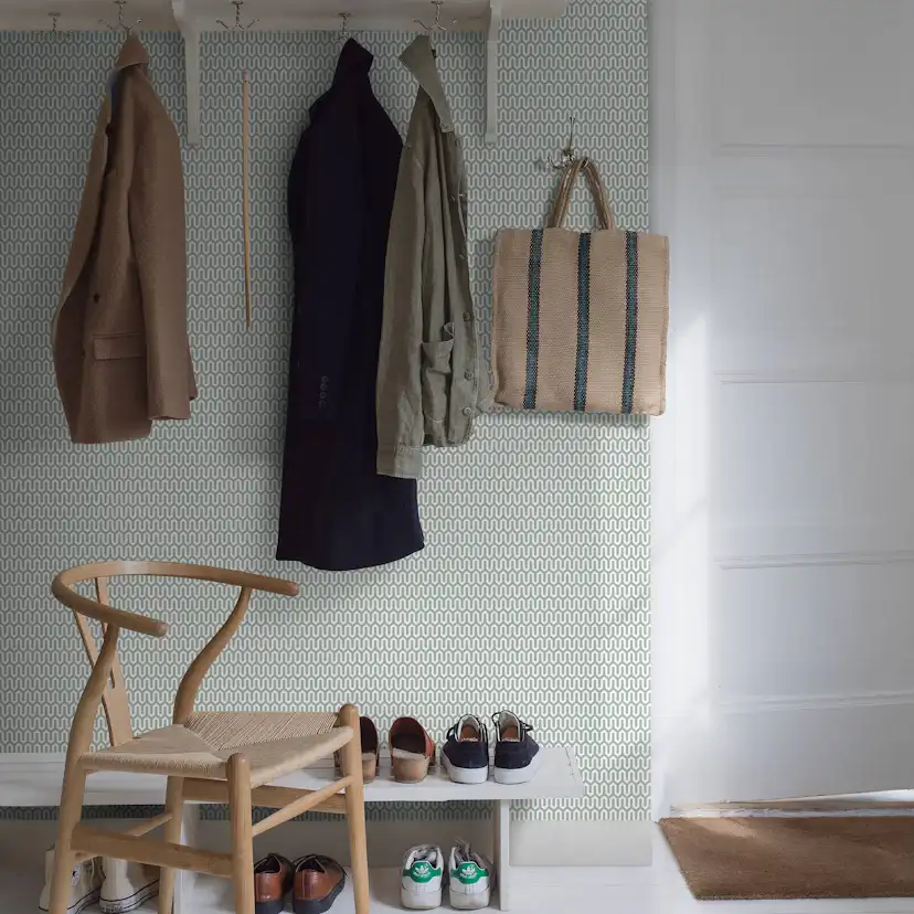 Tapet Boråstapeter Arne Jacobsen Ypsilon 1990