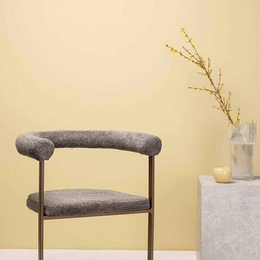 Matstol Venture Home Morning Boucle-Klädd Stol 2 st
