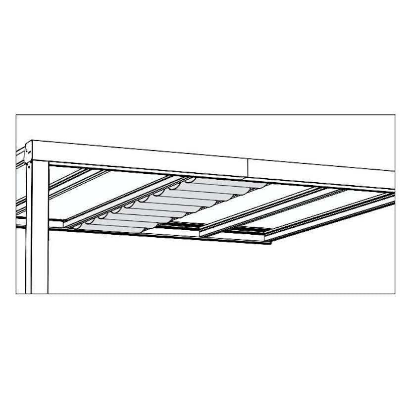 Gardinsetförlägning Canopia by Palram Stockholm