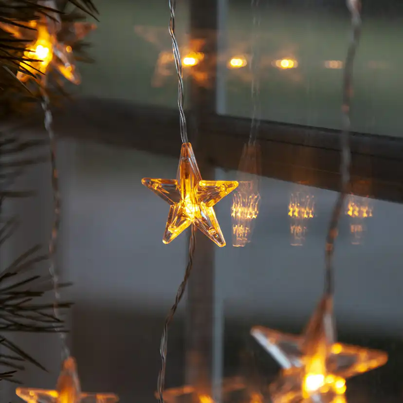 Ljusgardin Star Trading 180x40LEDww