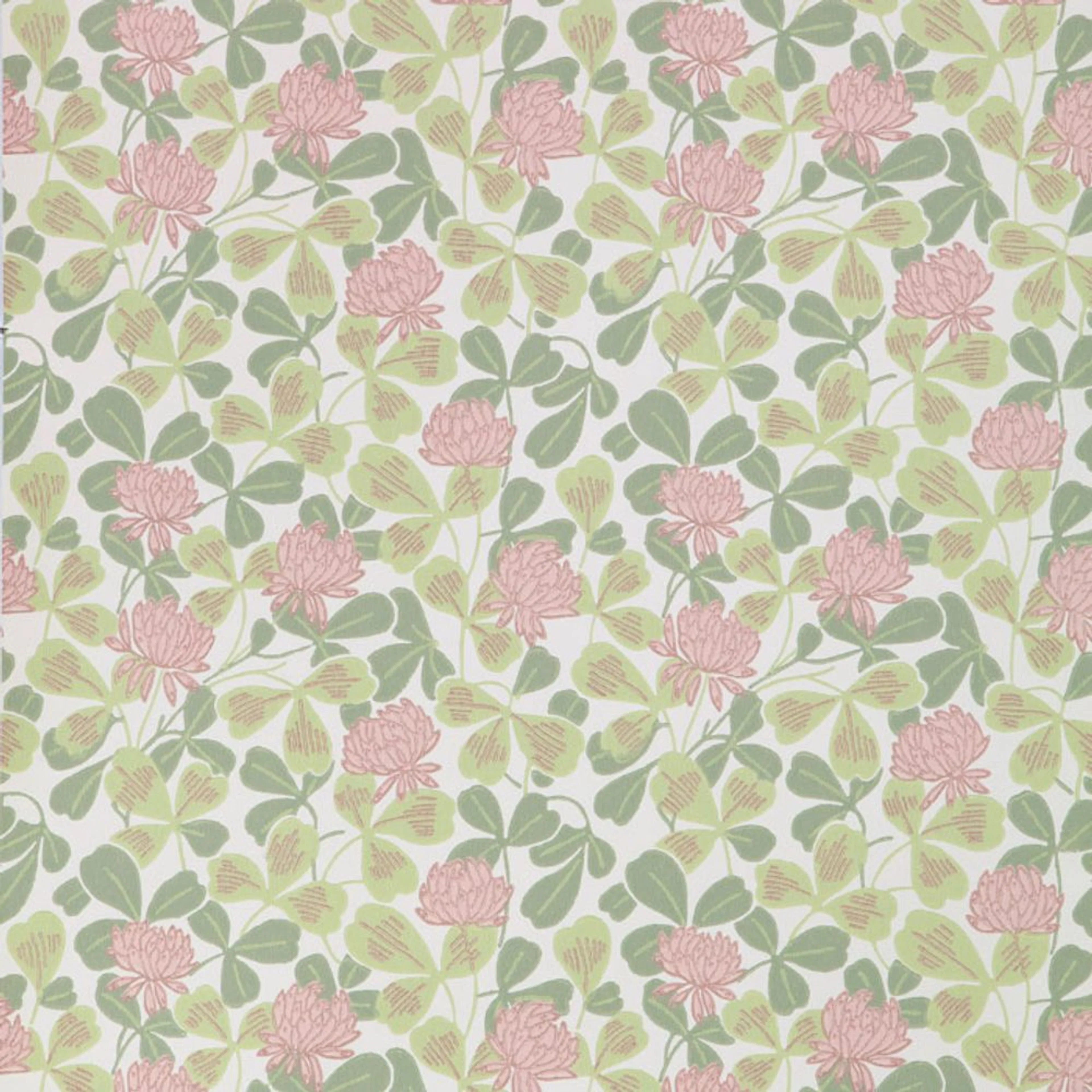 Tapet Duro Klöver Classic Paper - Högklassisk Mönstrad Tapet