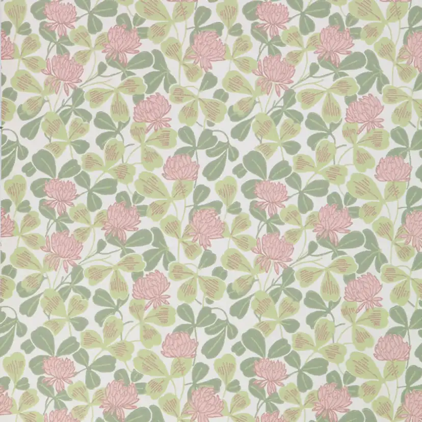 Tapet Duro Klöver Classic Paper - Högklassisk Mönstrad Tapet