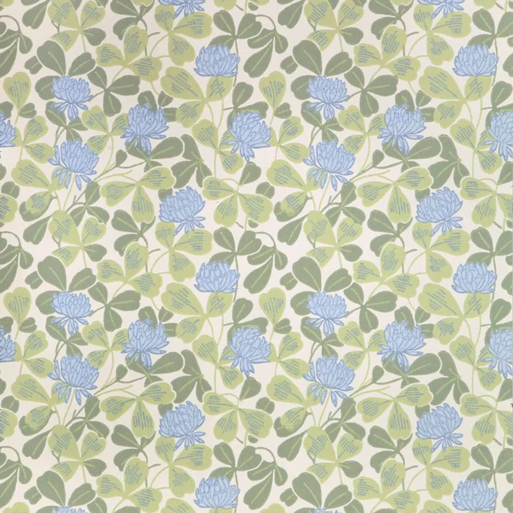 Mönstrad Tapet Duro Klöver Classic Gammalsvenska Papper