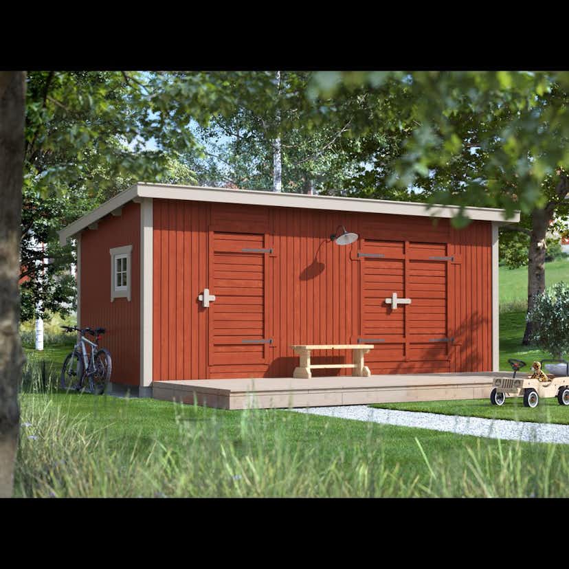 Förråd Trähuset Saga 15 kvm
