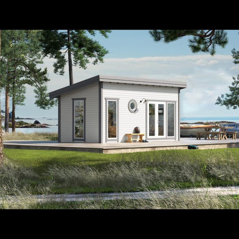 Attefallare Trähuset Skagen 20 kvm