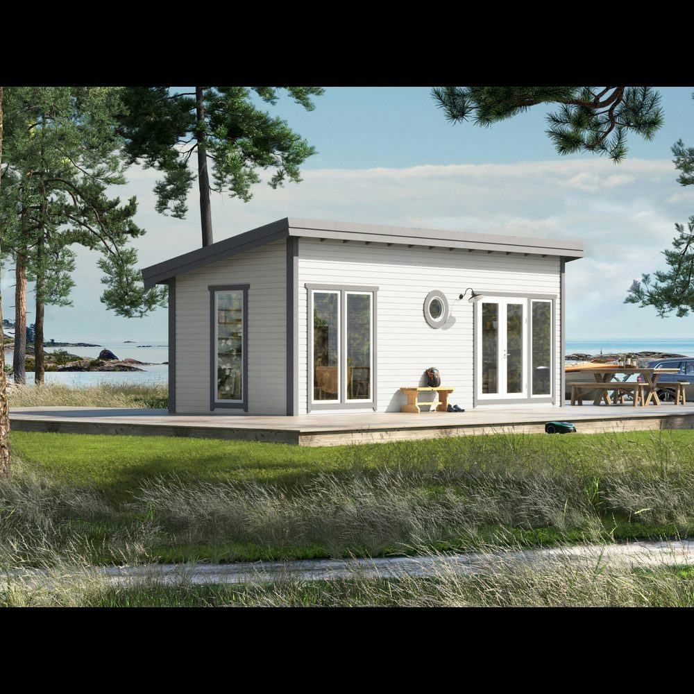 Attefallare Trähuset Skagen 25 kvm