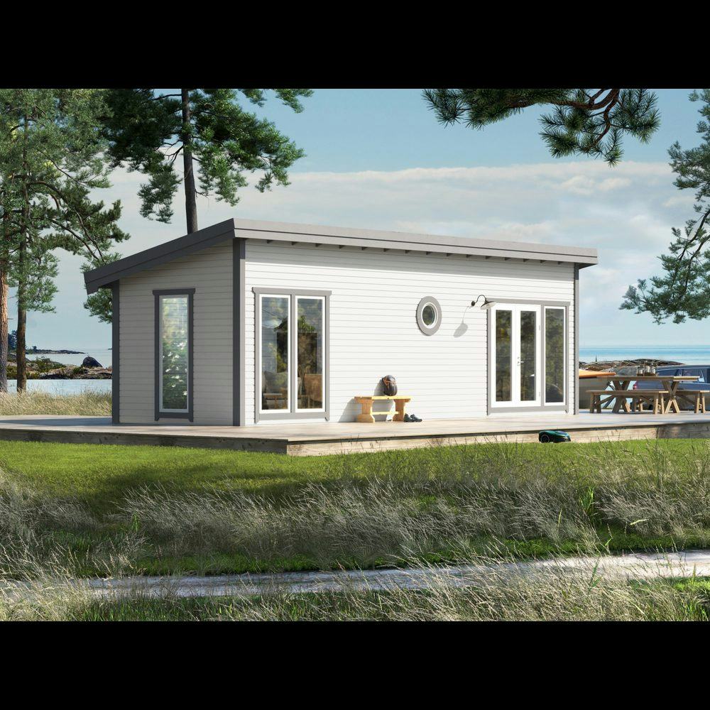 Attefallare Trähuset Skagen 30 kvm