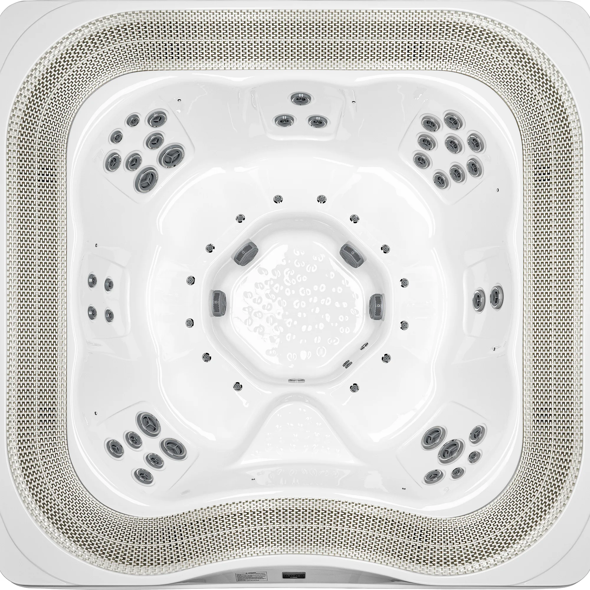 Spabad Swebad Resort Square 52 Jets med Lock