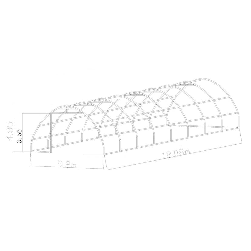 Garagetält Ranch G900 9,2x12x4,85 m