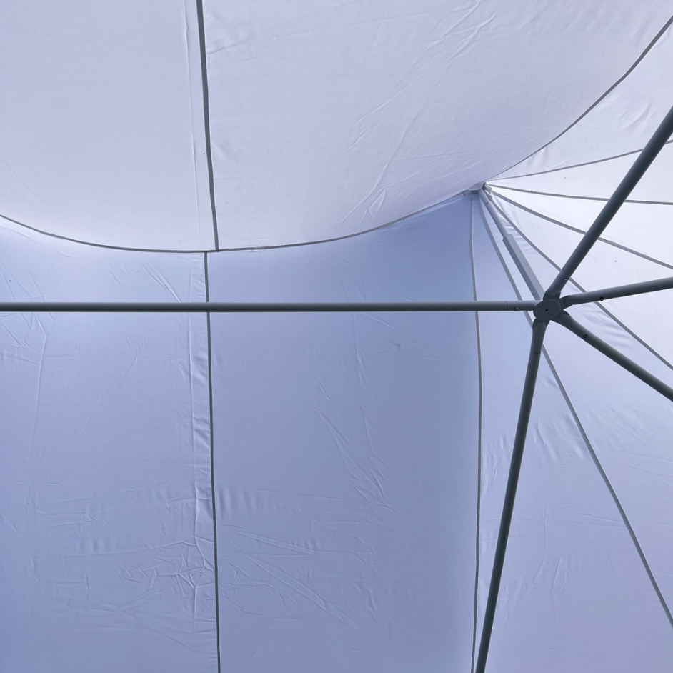 Partytält Green Land 5x6,8 m Octagon