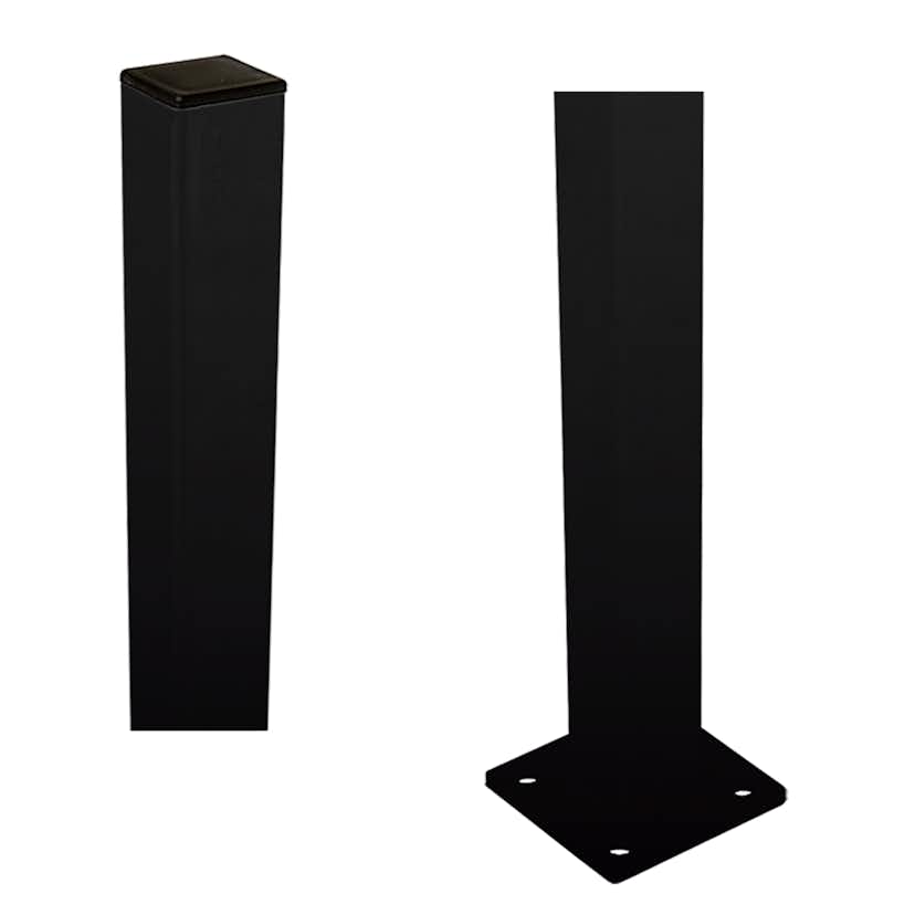 Stålstolpe PLUS Med Fot