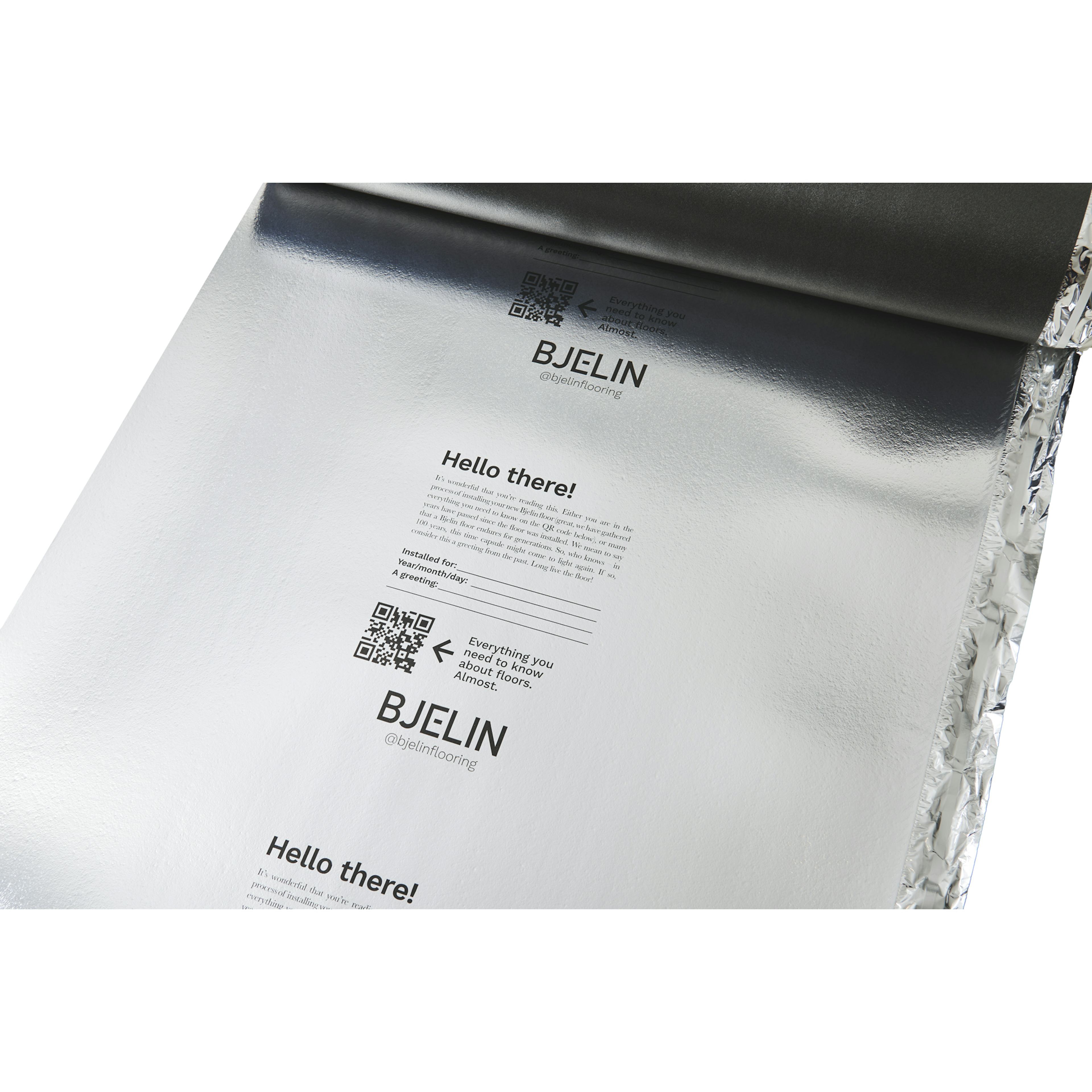 Golvunderlägg PO Kombifoam (15m2/rulle)