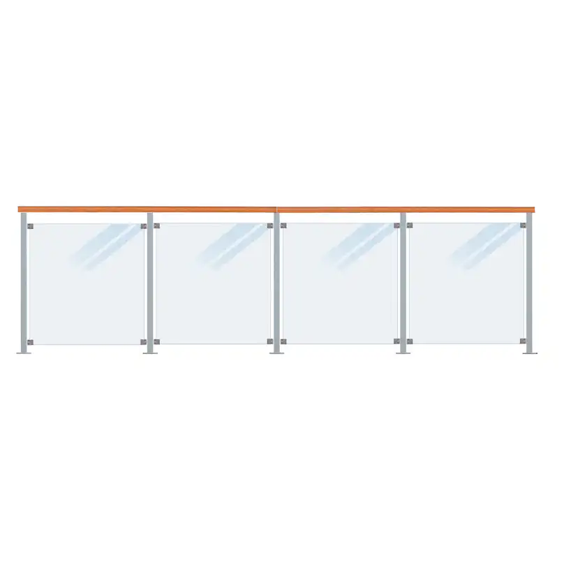 Räcke PLUS Rak 6x3,6x189 cm Maghony