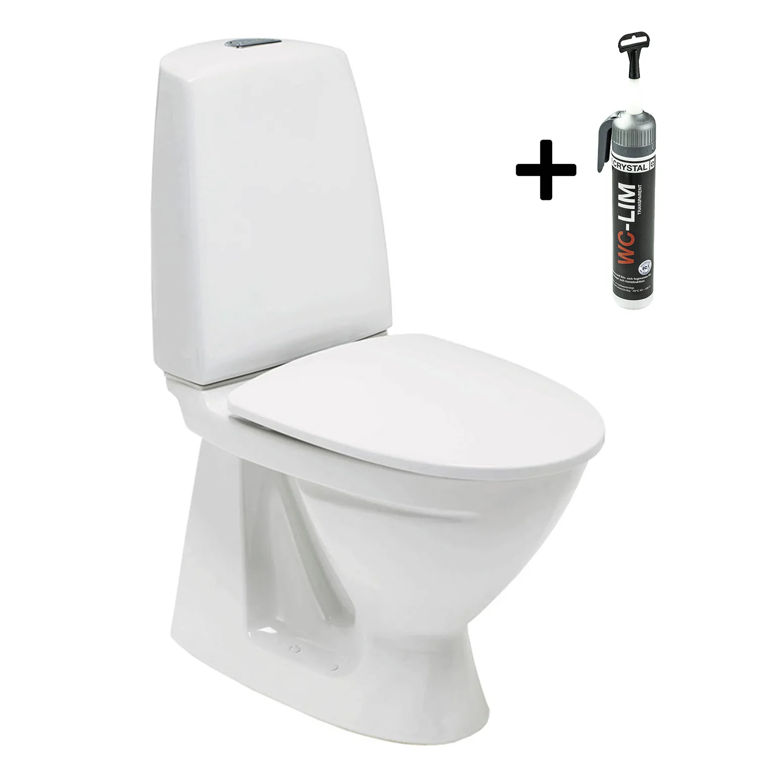 Toalettstol Ifö Sign 6860 med WC-Lim