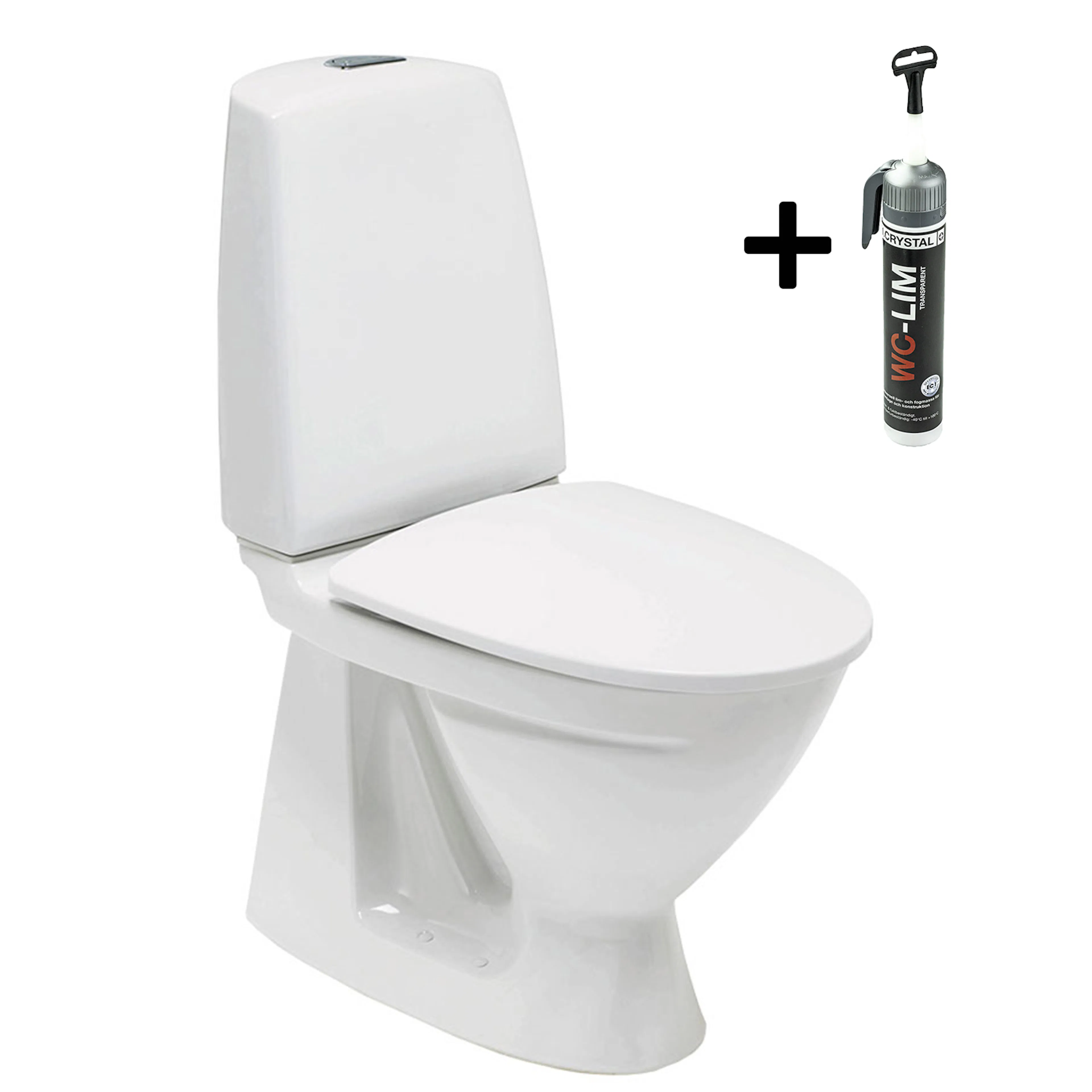 Toalettstol Ifö Sign 6860 med WC-Lim