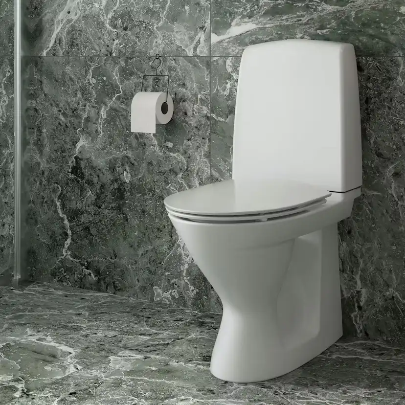 Toalettstol Ifö Spira 6260 Rimfree med WC-Lim