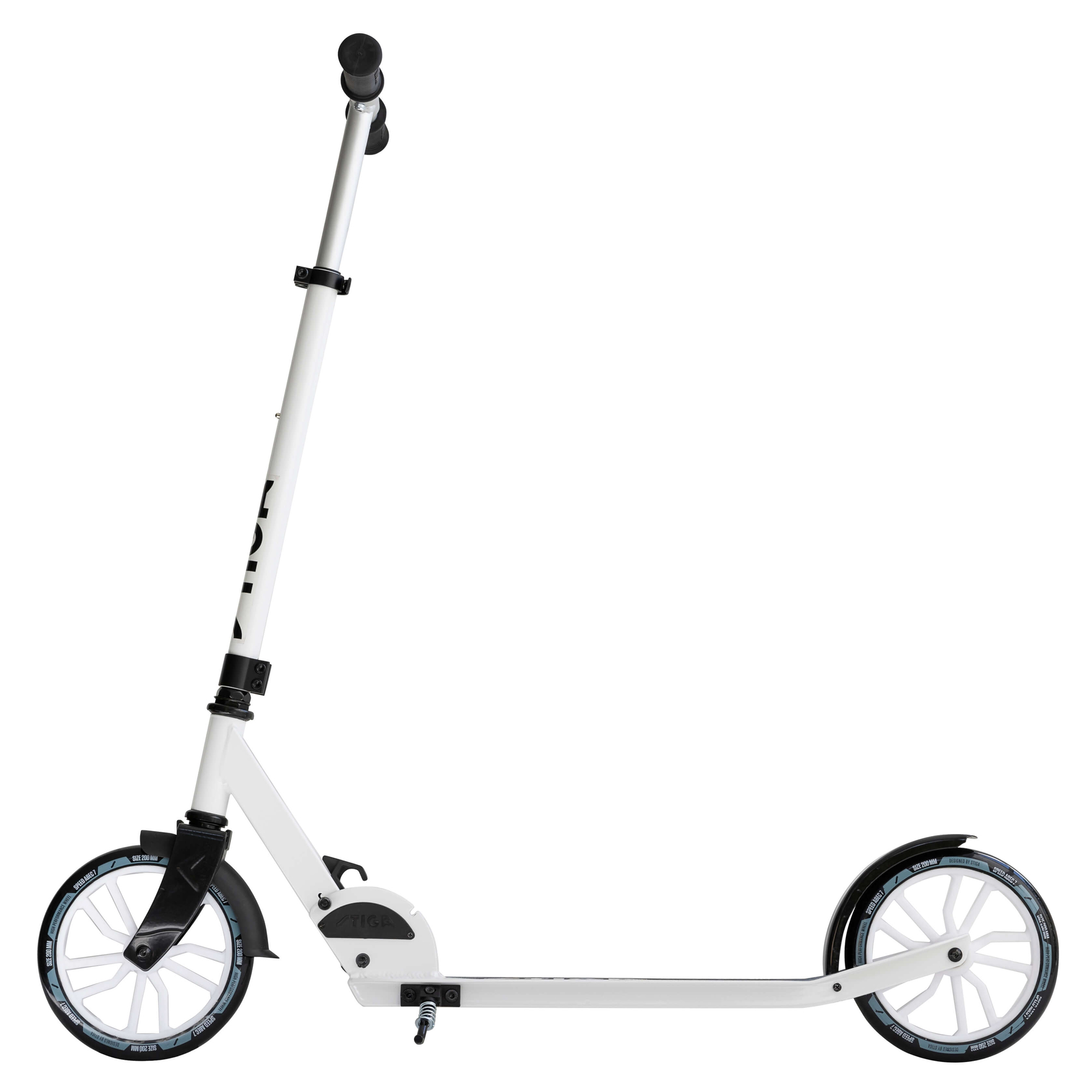 Sparkcykel STIGA Sports Kick Scooter Route 200-S White/Blue