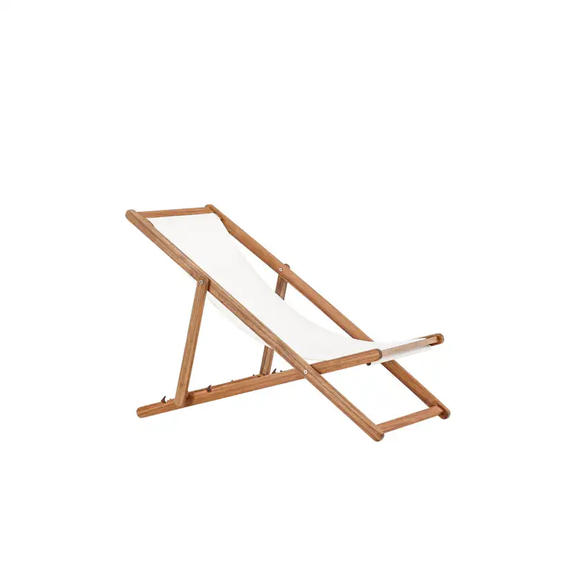 Loungestol Utomhus Venture Home Peachy Justerbar & Hopfällbar Solstol i Trä