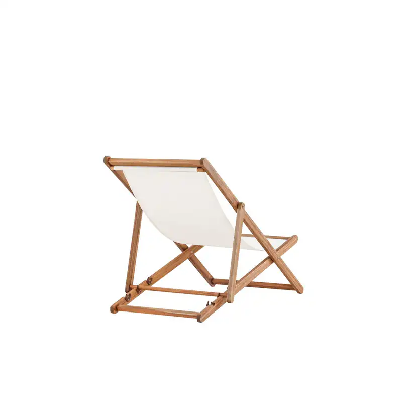 Loungestol Utomhus Venture Home Peachy Justerbar & Hopfällbar Solstol i Trä