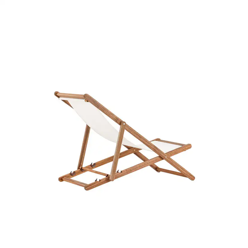 Loungestol Utomhus Venture Home Peachy Justerbar & Hopfällbar Solstol i Trä