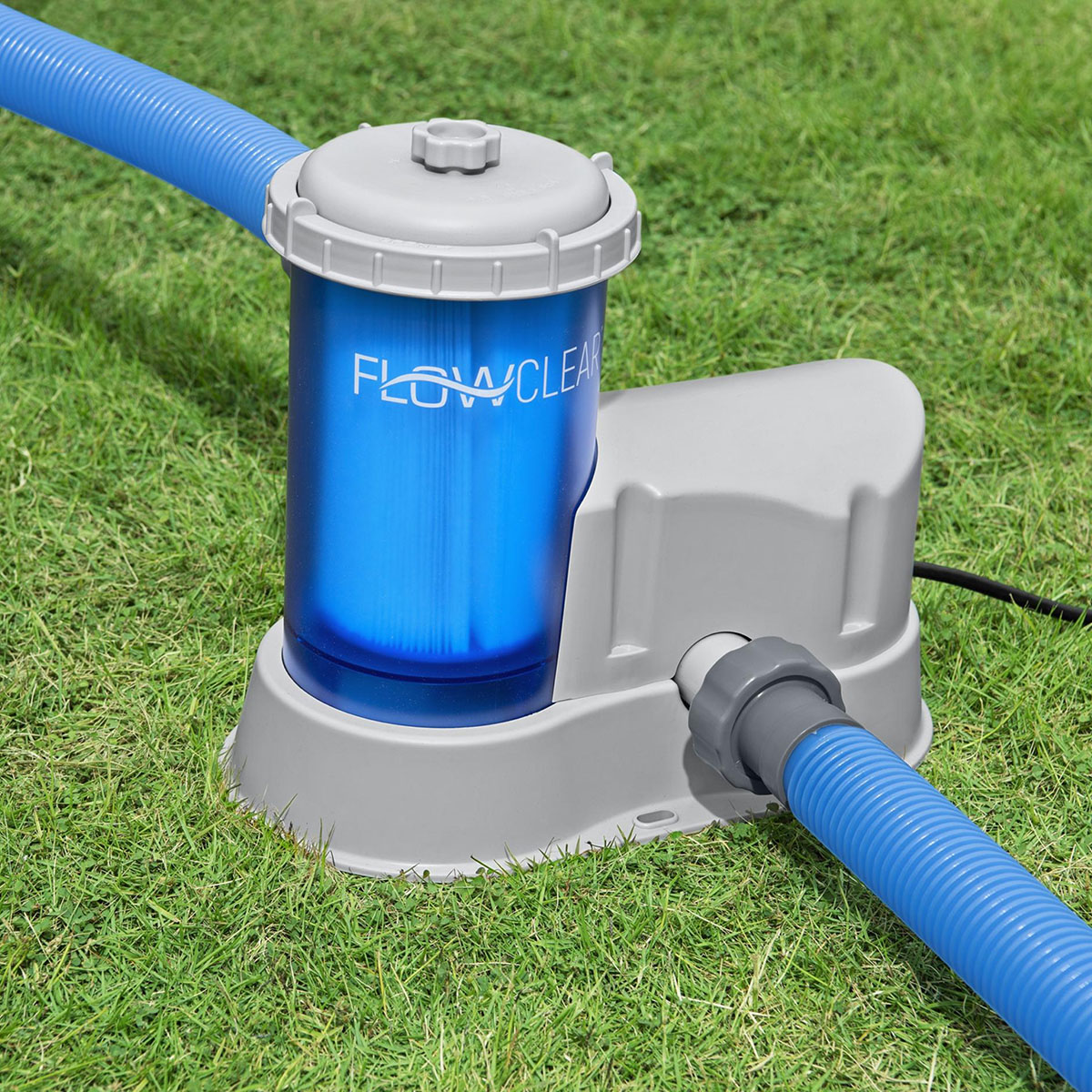 Poolpump Bestway Flowclear Transparent Filterpump Flöde 5678 l/h