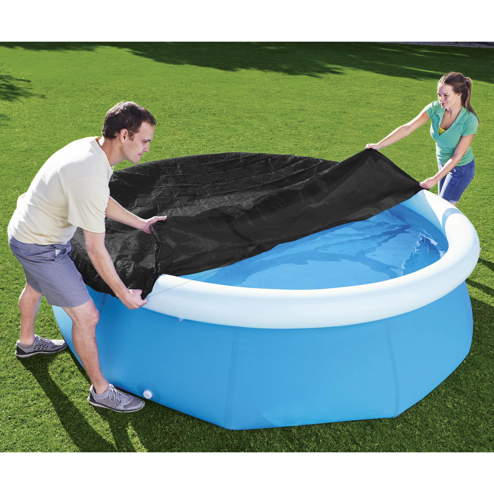 Poolöverdrag Bestway Flowclear Rund