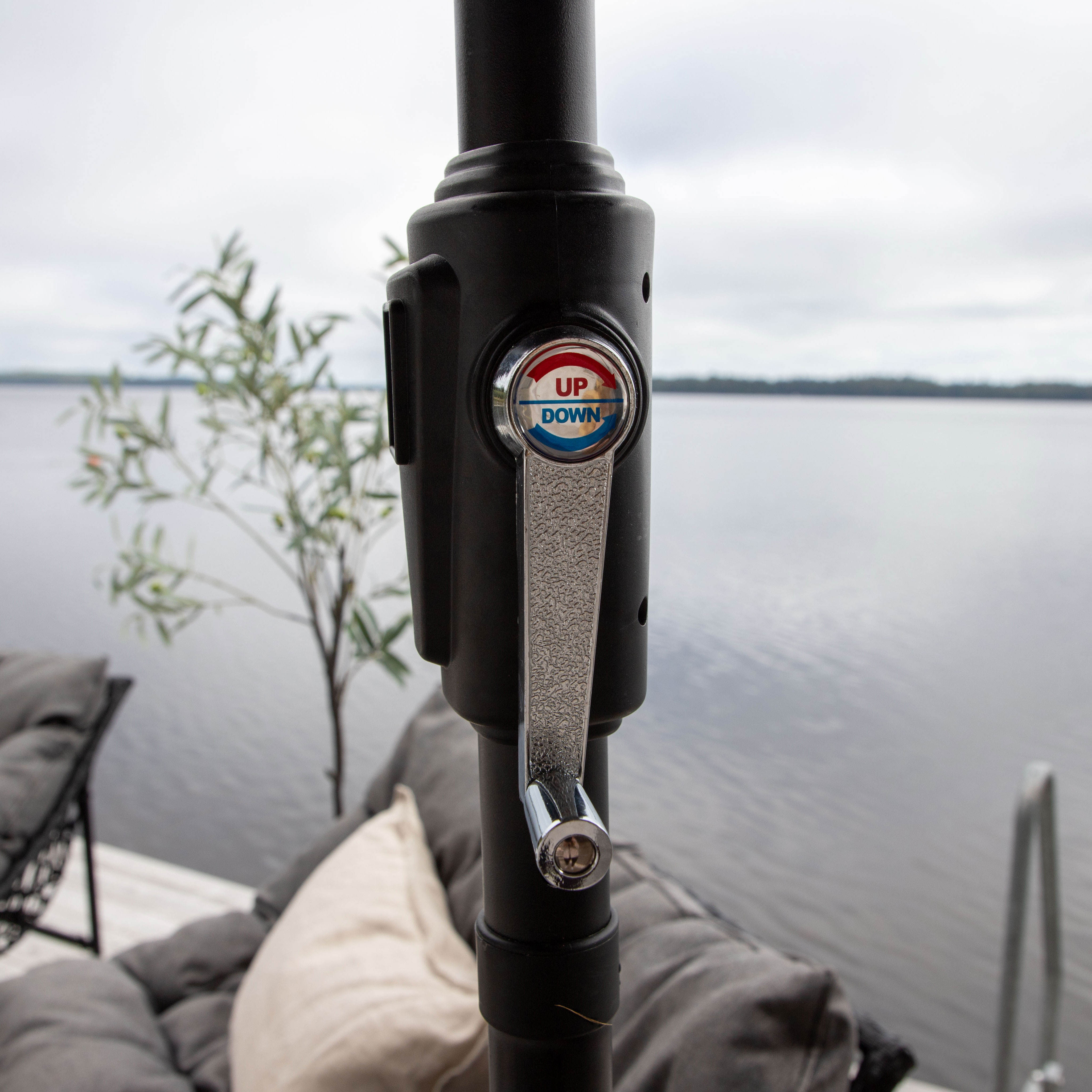 Parasoll Venture Home Sudan med LED-belysning och Tilt