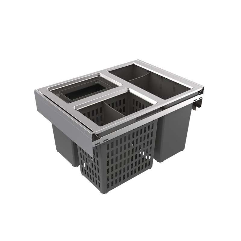 Källsorteringskärhållare Beslag Design Hide 600 Eco