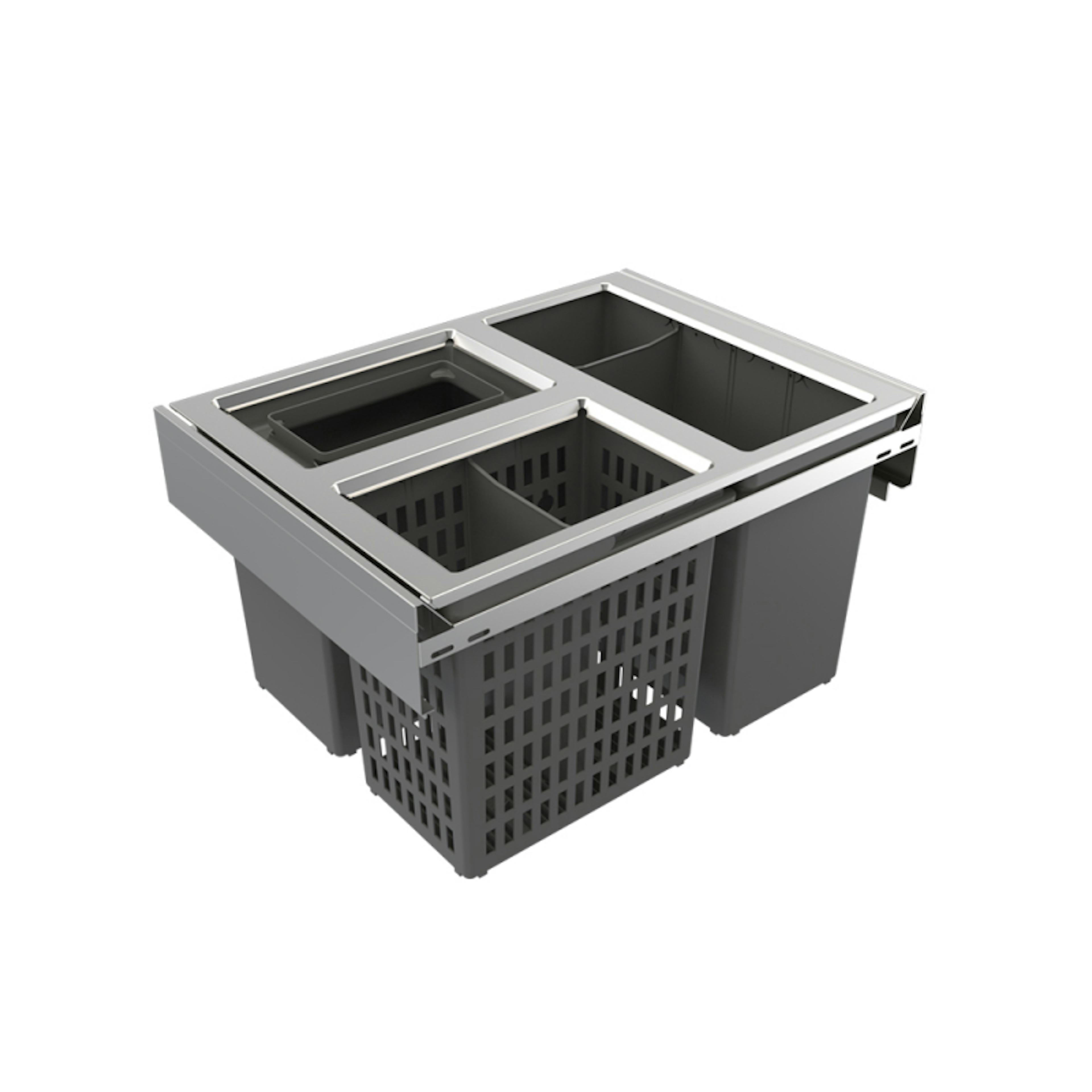 Källsorteringskärhållare Beslag Design Hide 600 Eco