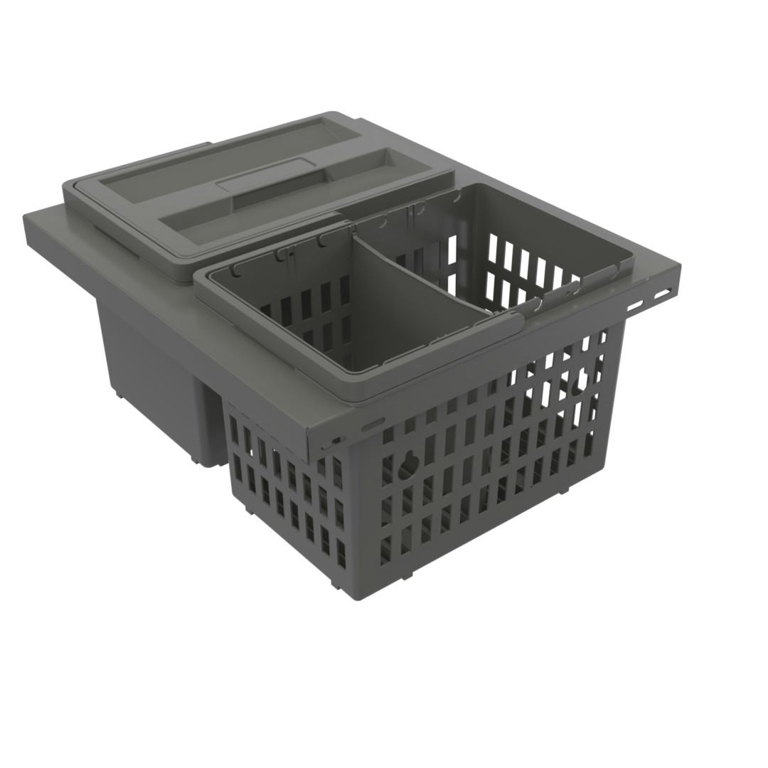 Källsortering Beslag Design Cube Basic Low Eco