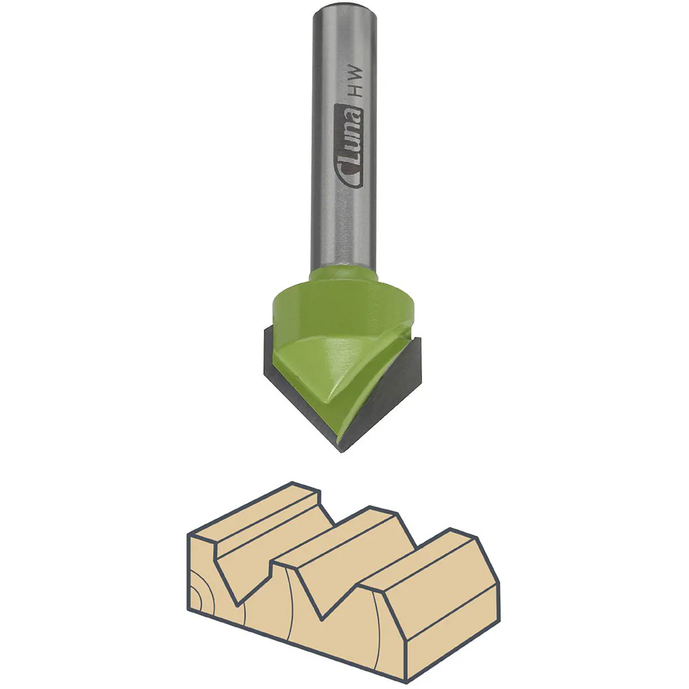 V-fräsar Luna Tools För Trä