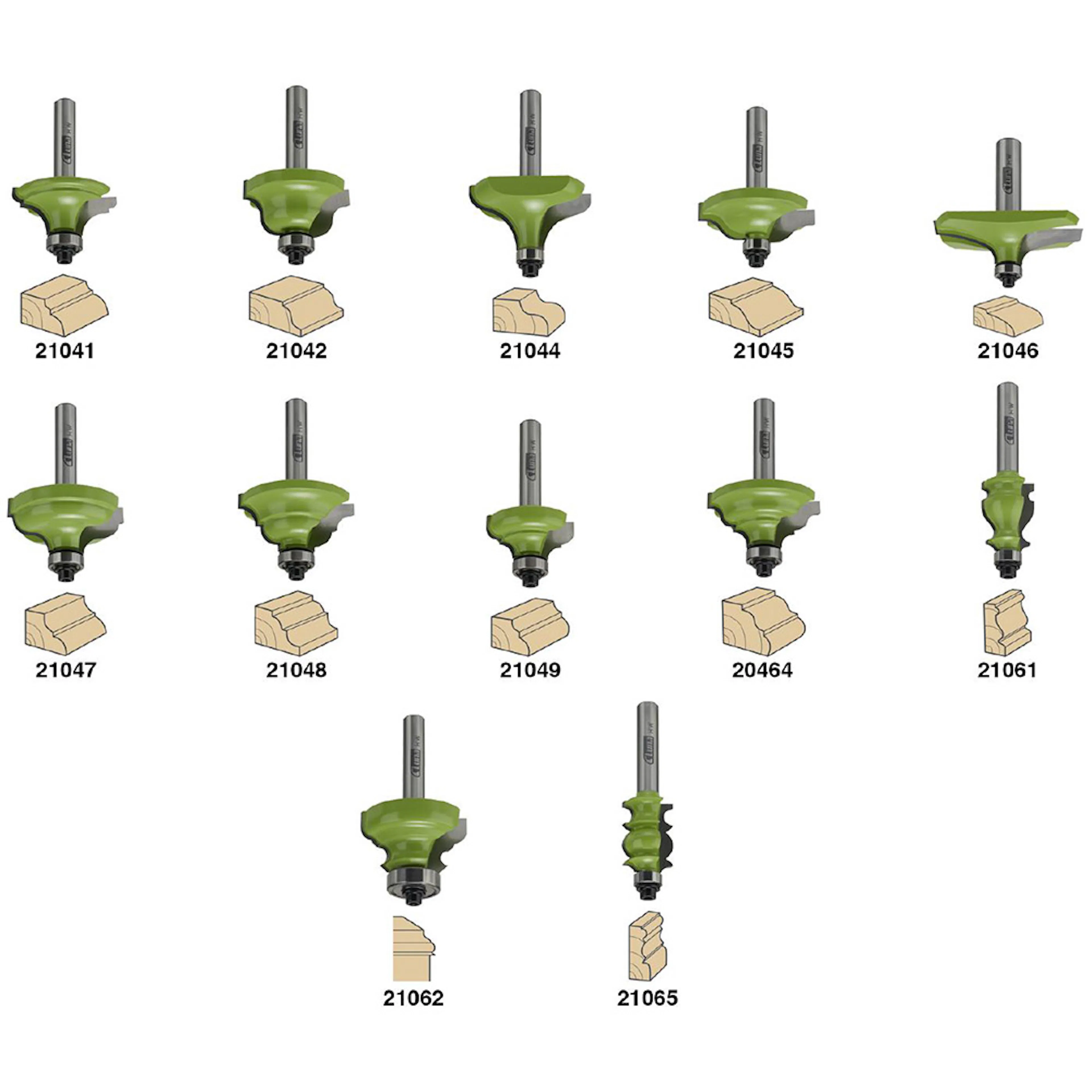 Profilfräsar Luna Tools För Trä
