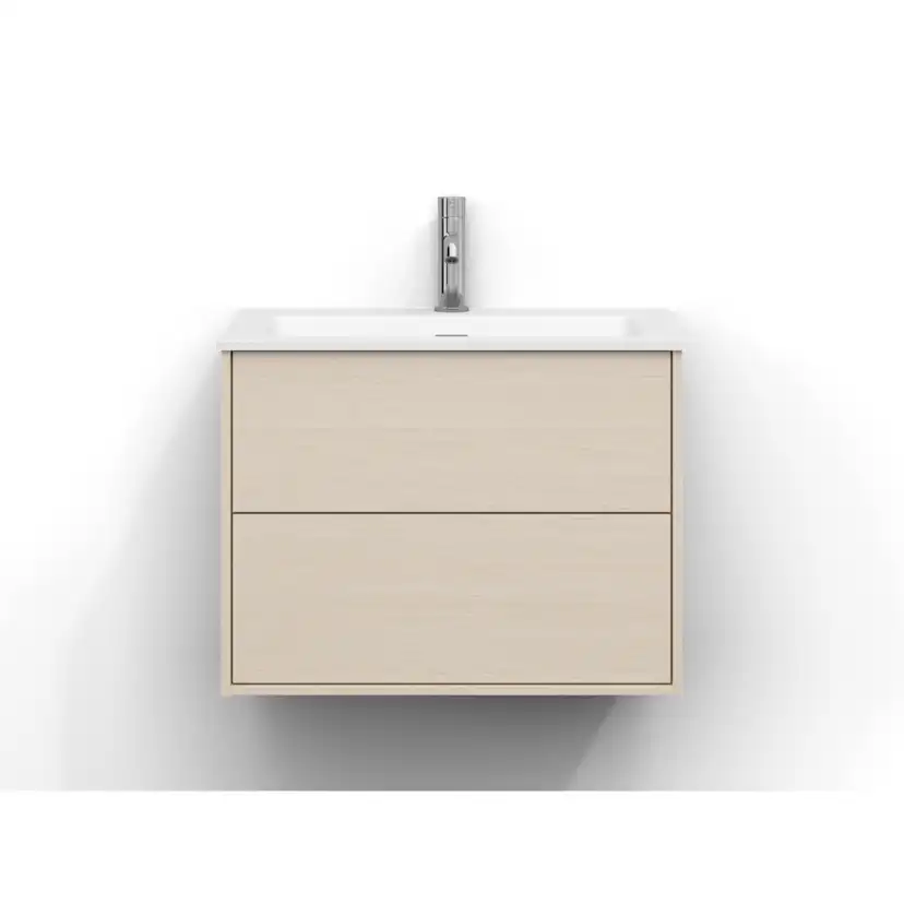 Tvättställsskåp Svedbergs Epos 60x45 med 2 Lådor