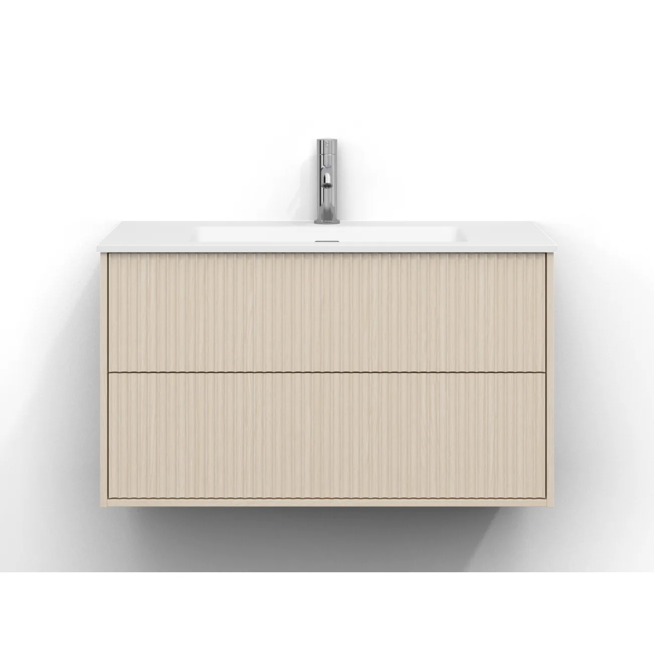 Tvättställsskåp Svedbergs Epos 80x45 med 2 Lådor