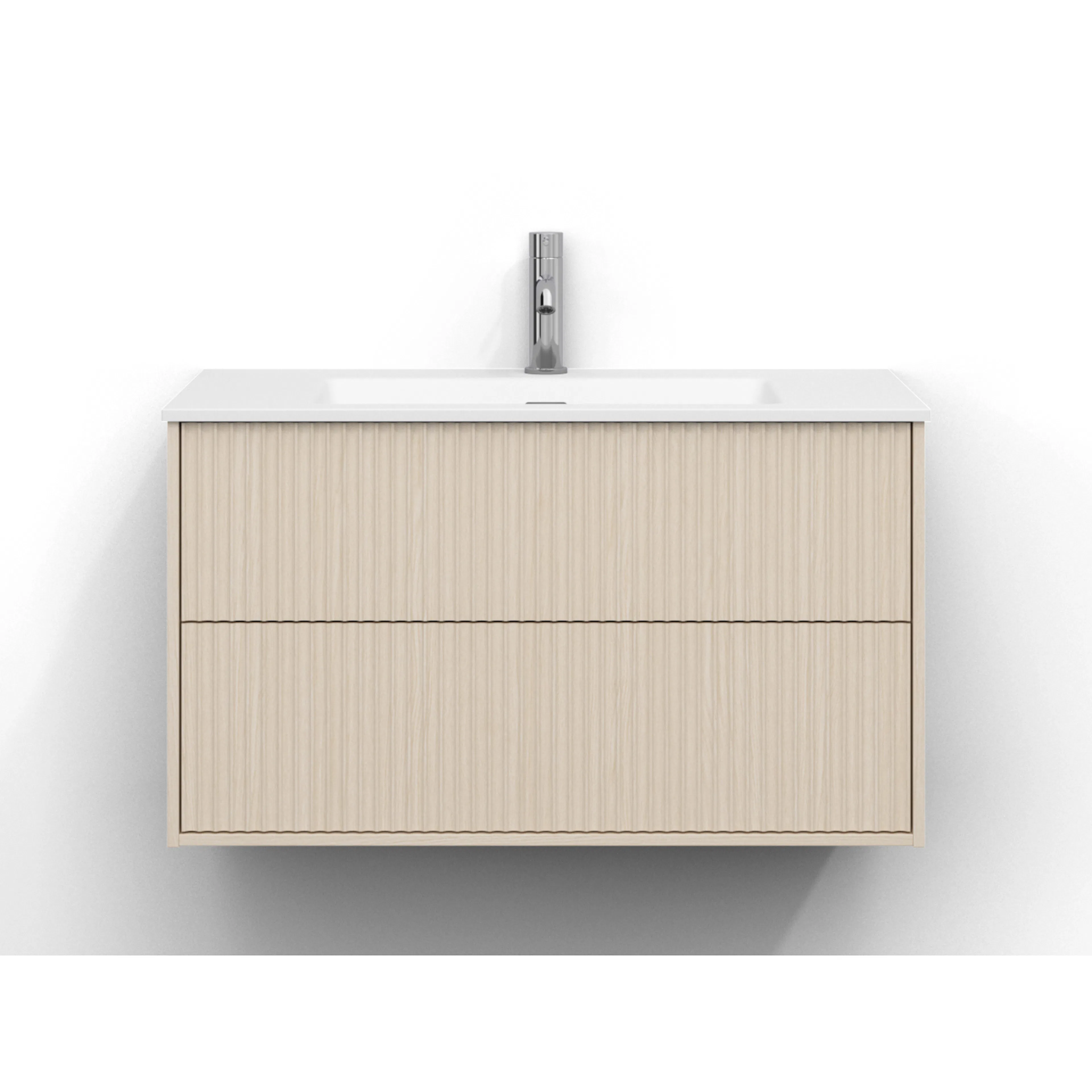 Tvättställsskåp Svedbergs Epos 80x45 med 2 Lådor