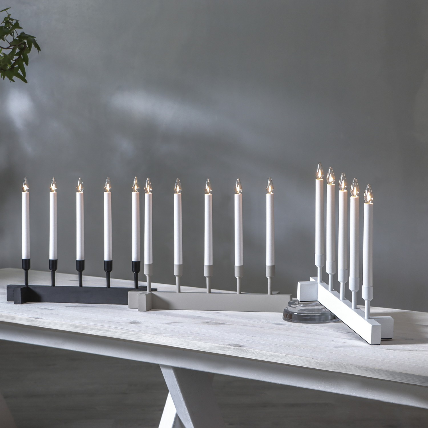 Adventsljusstake Star Trading Vind