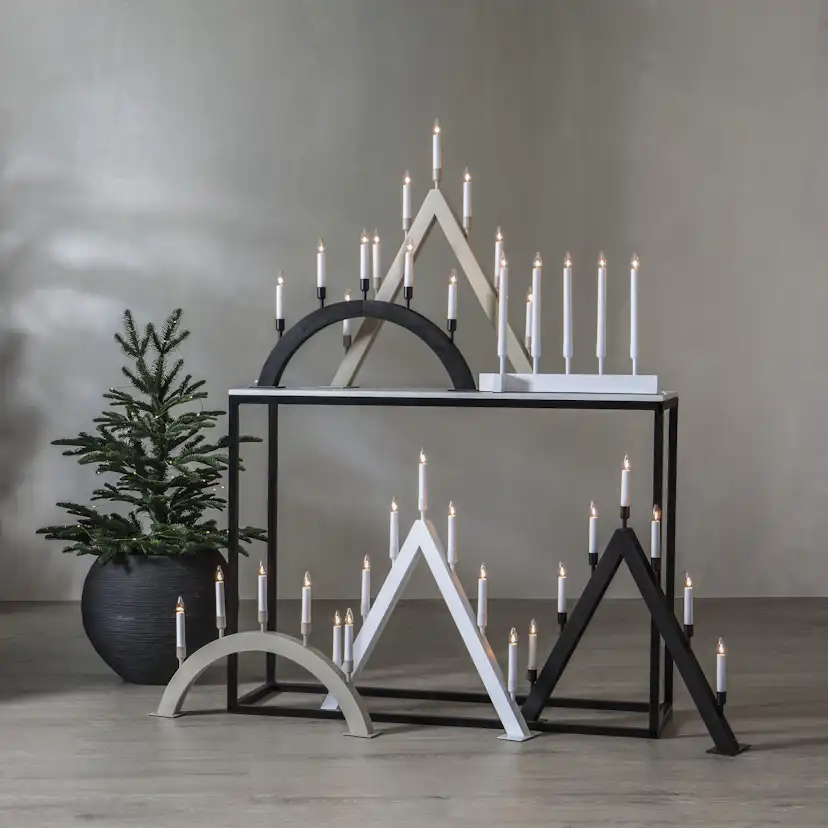 Adventsljusstake Star Trading Vind