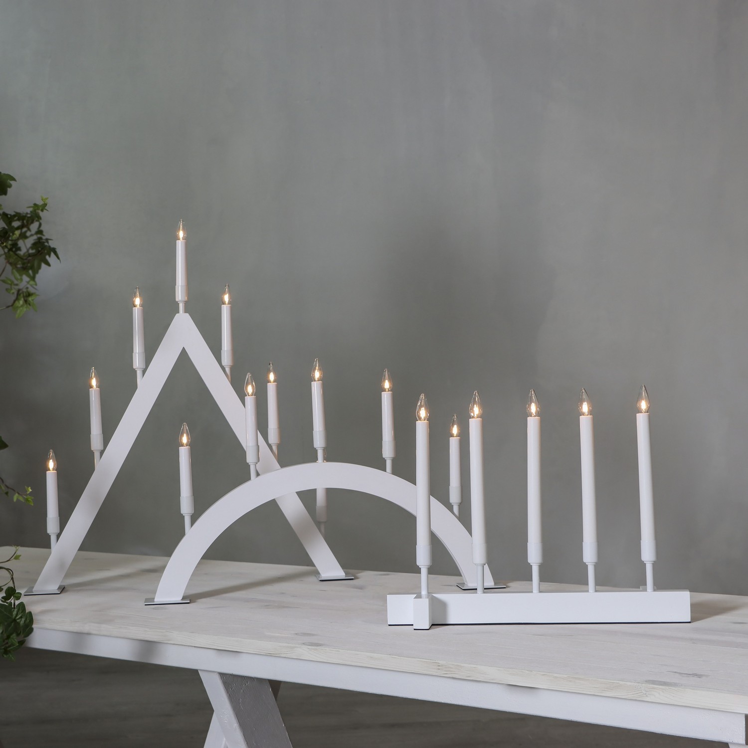 Adventsljusstake Star Trading Vind