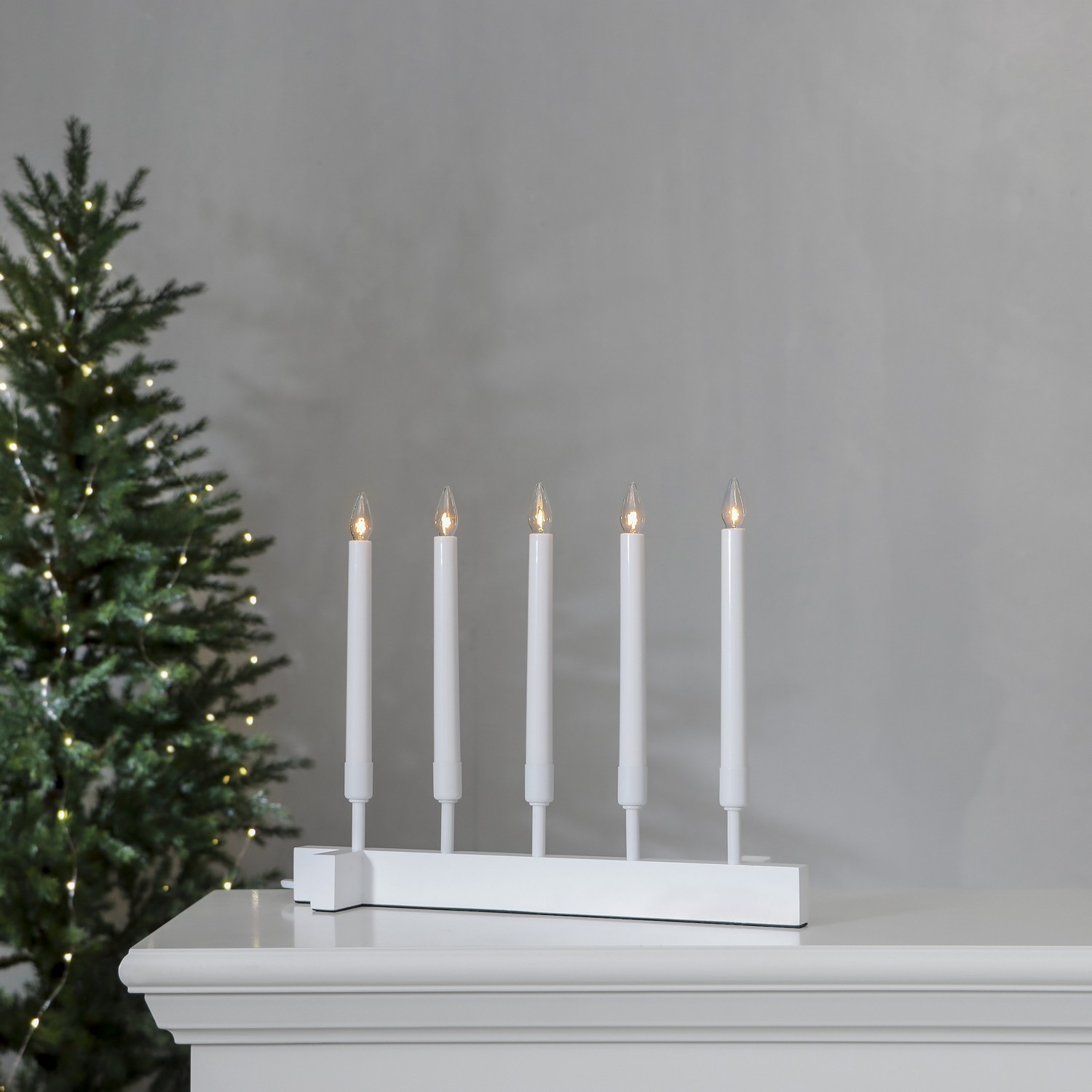 Adventsljusstake Star Trading Vind