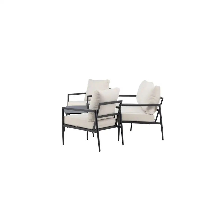 Loungeset Venture Home Taromina Soffgrupp Utomhus i Aluminium