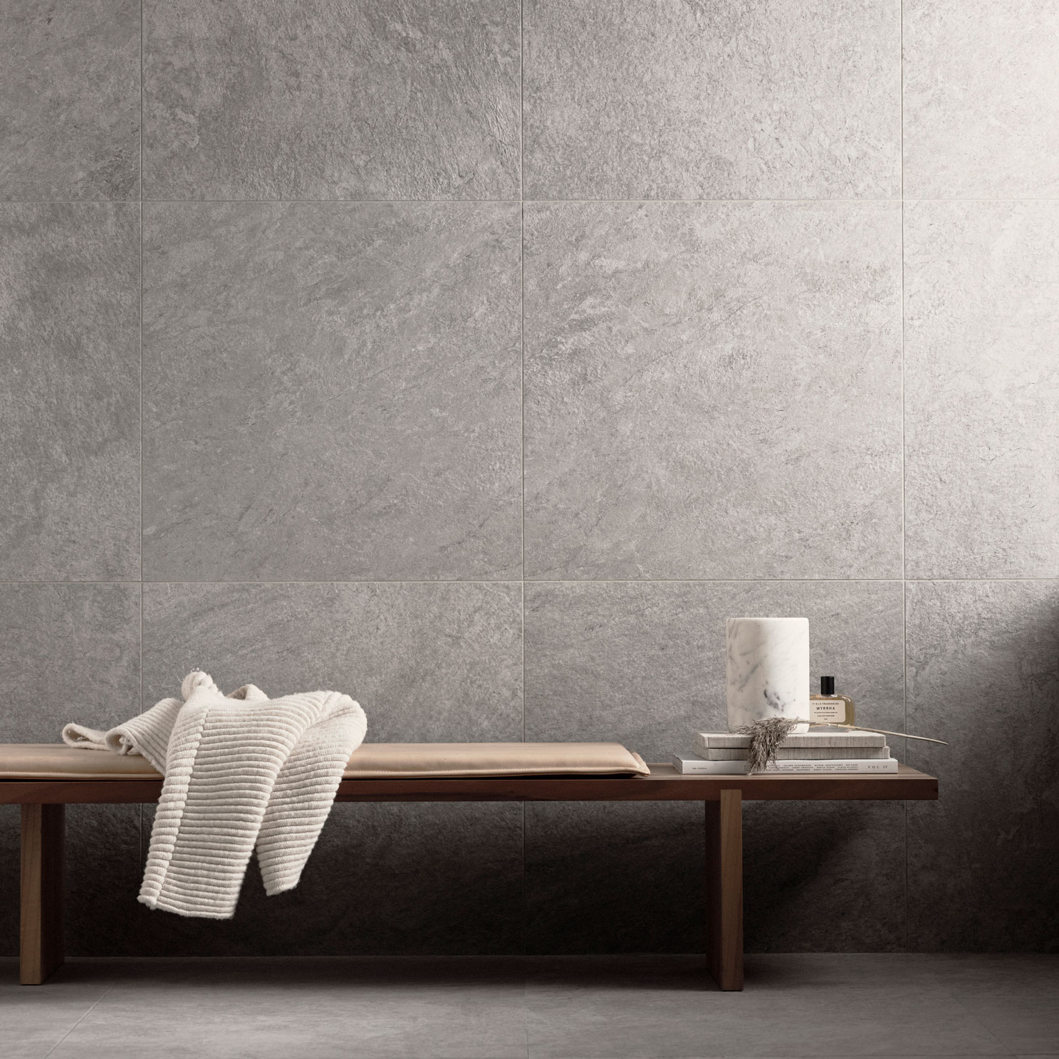 Klinker Bricmate D1515 Quartzit Grey 15x15 cm