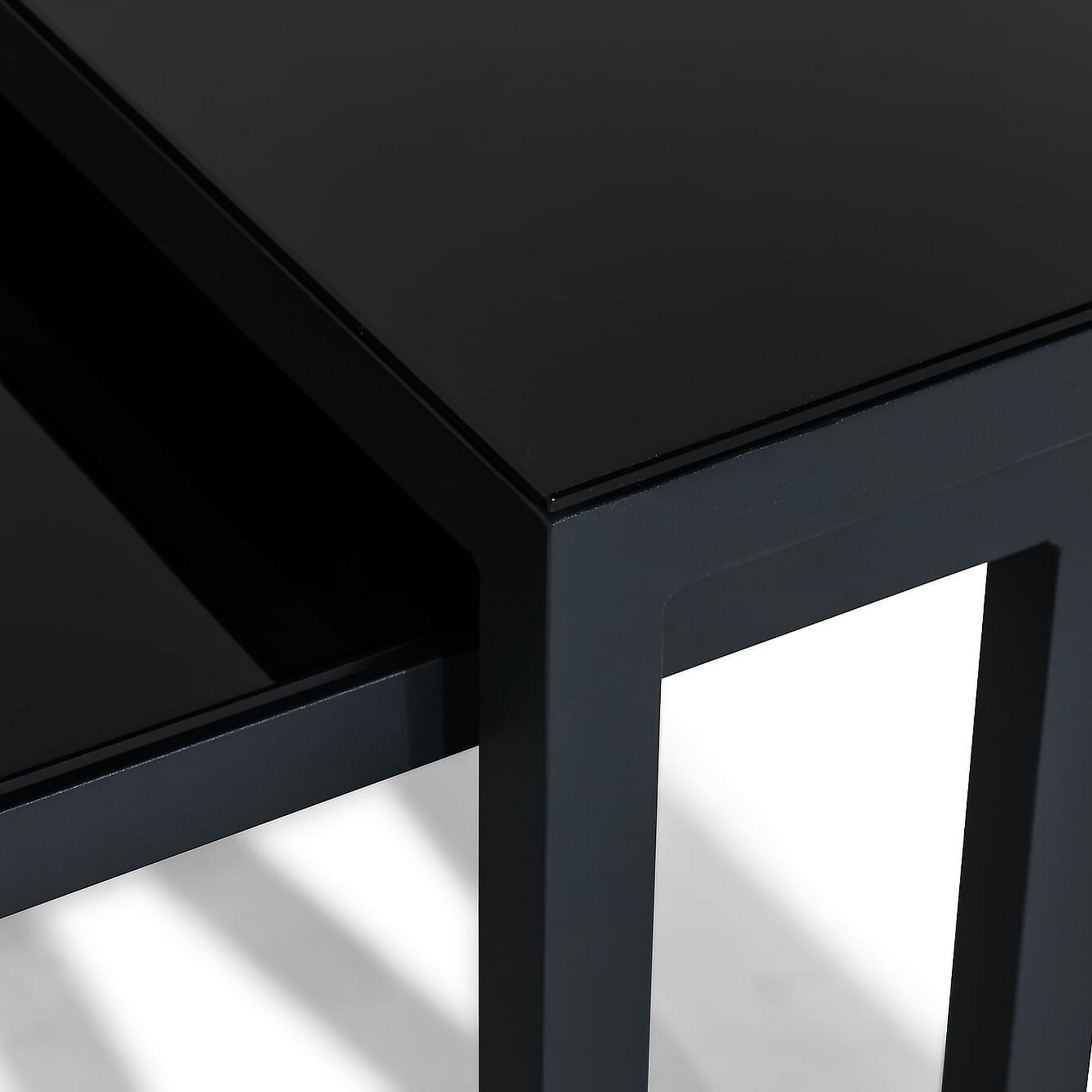 Loungegrupp deNoord Aspvik Soffgrupp Svart med Beige dynor