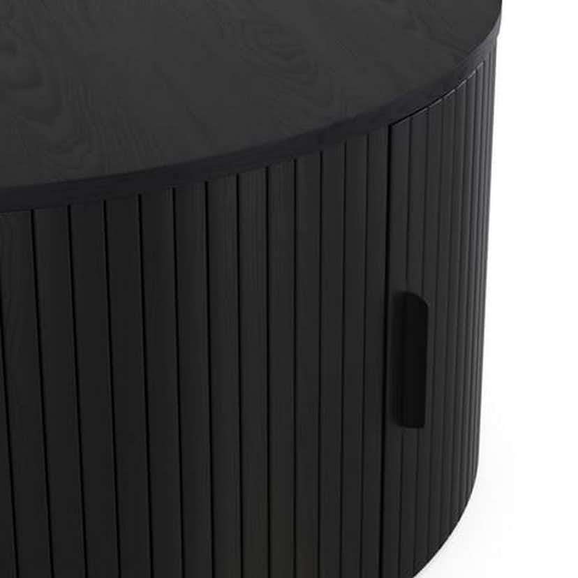 Soffbord In Living Noira Ø80 cm med Förvaring