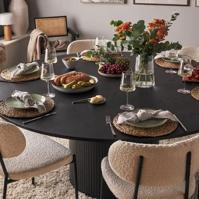 Matbord In Living Kopparbo Ø180 cm