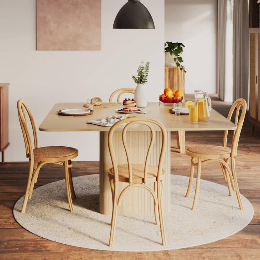 Matbord In Living Kopparbo 140x140 cm