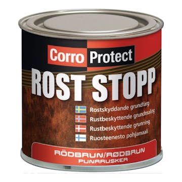 Grundfärg CorroProtect Rost-Stopp Rödbrun