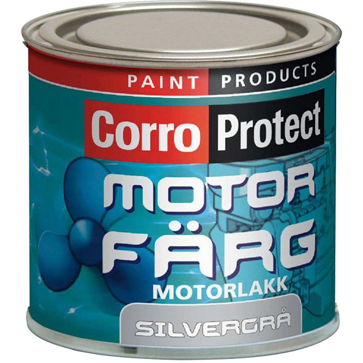Motorfärg CorroProtect Marin Grå